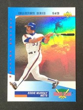 1993 Upper Deck Denny's Grand Slam Holograms #15 Eddie Murray New York Mets