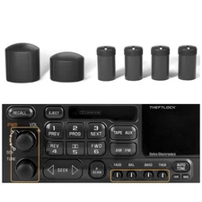 Stereo Radio Knob Set 6 PCS for Select GM Vehicles Fix Broken GM Radio Knob