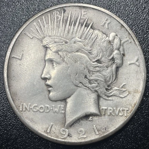 1921 Peace Silver Dollar $1 XF Extra Fine Details Better Grade Key Date