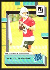 8501I 2022 Donruss #375 Skylar Thompson Premium Press Proof
