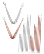 Universal Automotive Engine Ground Strap Kit 10"/ 15"/ 20" Fit for Most Cars, 