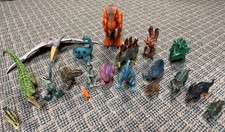 Dinosaur Figures Toys Models Plastic Mixed Lot of 19 figures