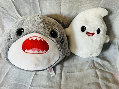 Fiesta Plush Ghost 11'' Cutie Beans CB & 11  Stan The Shark Gumballs Hard to Find