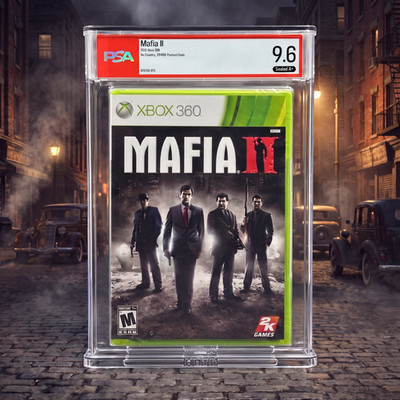 Mafia II 2   PSA 9.6 A+   1st Print   Xbox 360