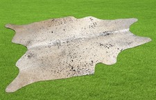 100% New Cowhide Rugs Area Cow Skin Leather (36" x 39") Cow hide SA-6213