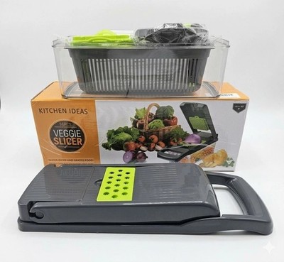 Kitchen Ideas Veggie Slicer 16PCS Multi-Function Vegetable Cutter Set New