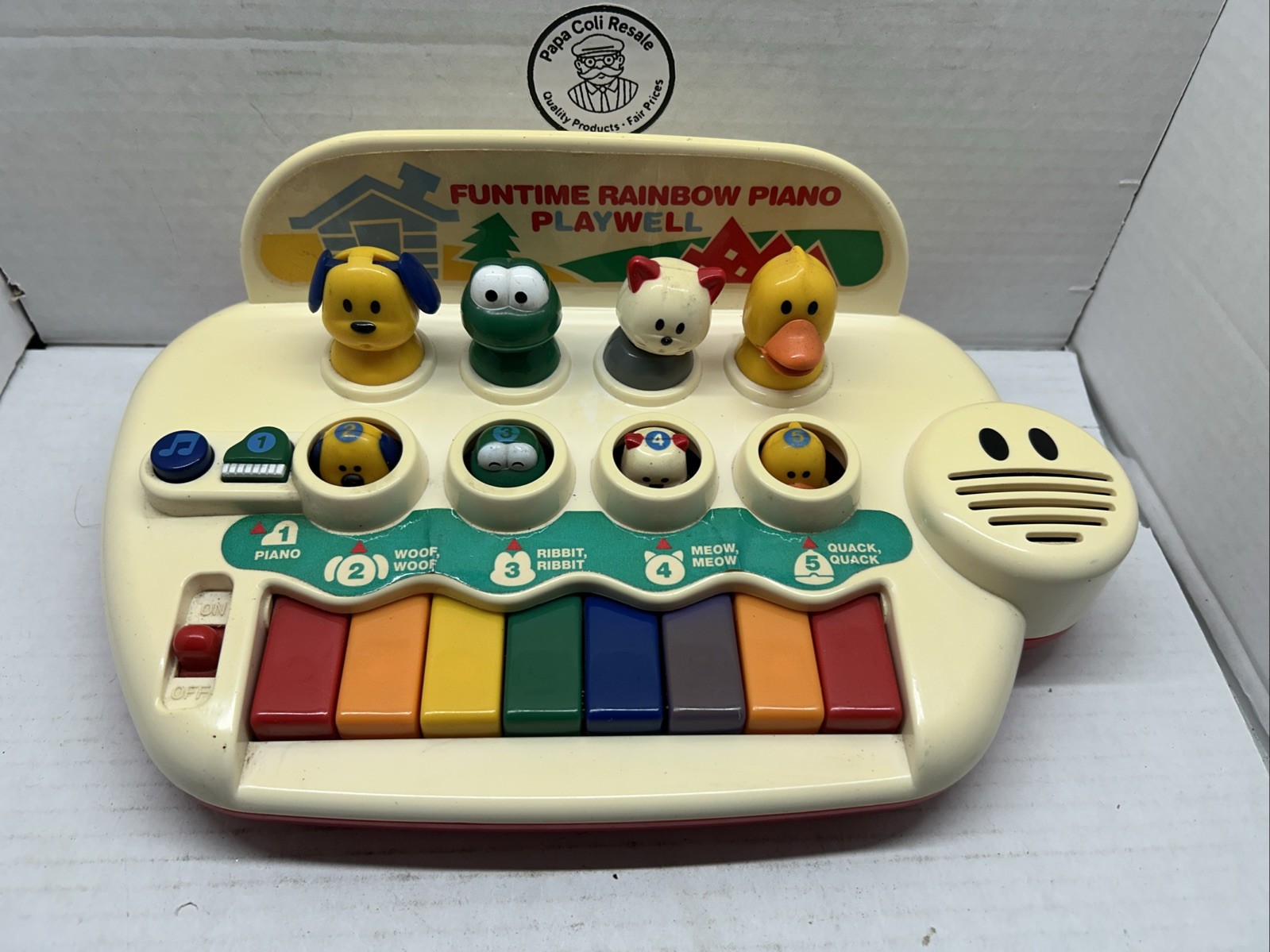Playwell Funtime Rainbow Piano Toy