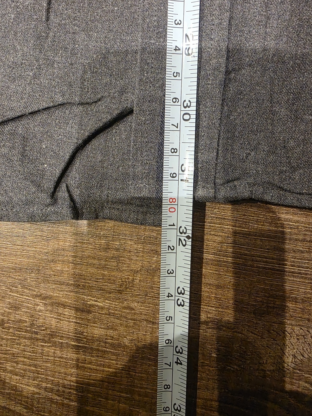 Fred Perry Grey Button Down Collar Thick Cotton S… - image 5