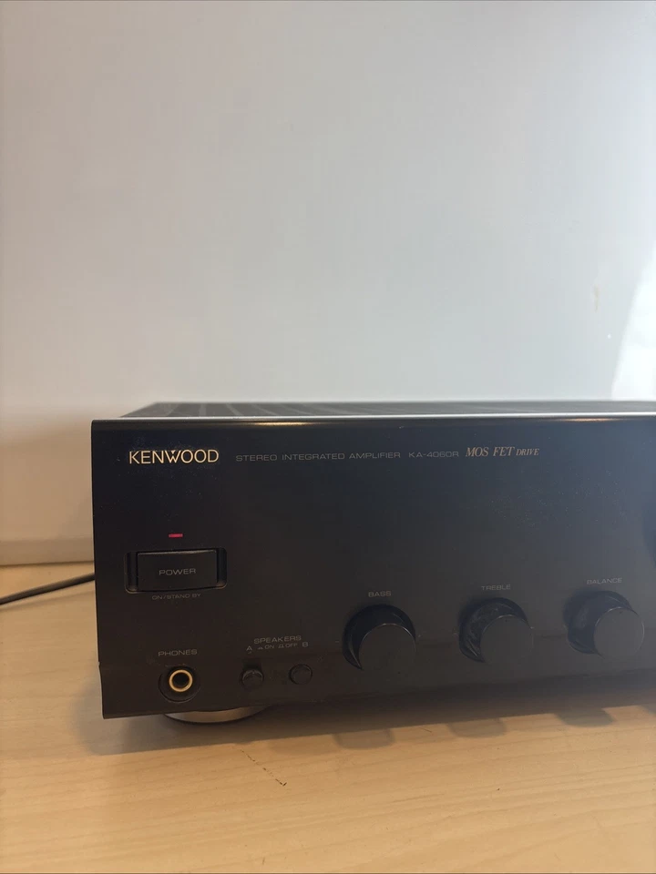 Kenwood-Stereoanlage (Verstärker KA-4060R, CD-Player DP-5060, Equalizer KE-2060) - Bild 2 von 4