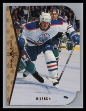 1994-95 UD SP Hockey #40 Jason Arnott Die Cut Parallel Edmonton Oilers