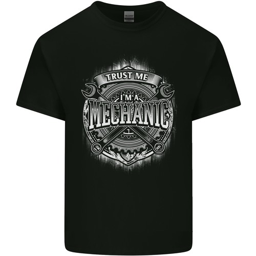 T-shirt Mécanicien Grincheux Humour Voiture - Coton, Fait Main Aux USA