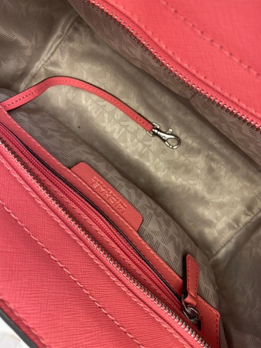 Sac à main clouté argent corail Michael Kors - Photo 4/5
