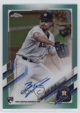 2021 Topps Chrome Rookie Aqua Refractor 164/199 Blake Taylor #RA-BT Auto 0au4