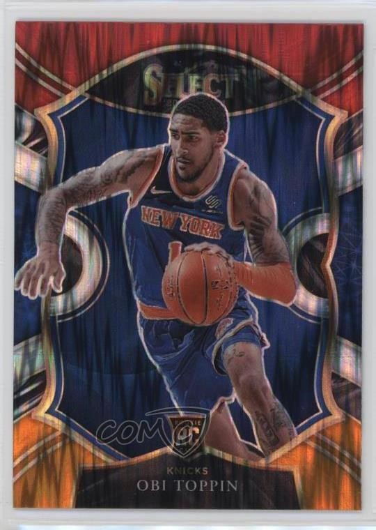 2020 Select Concourse Red White Orange Flash Prizm James Wiseman Rookie RC 09wc
