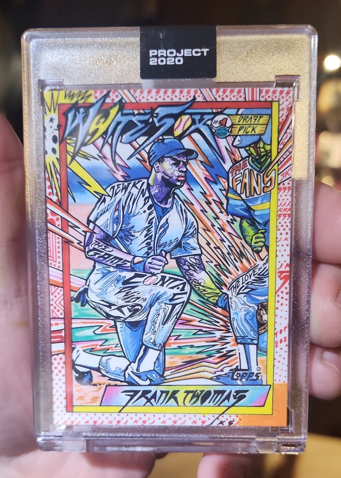 2020 Topps Project 2020 - 1990 Topps Frank Thomas #193 JK5 /3781