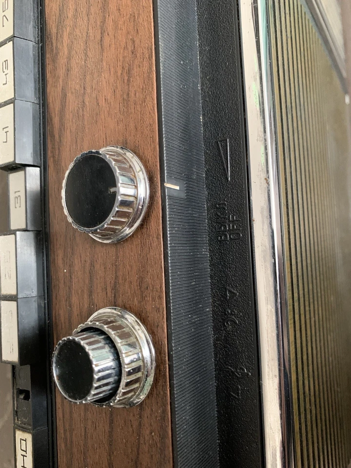 Radio Transistor Soviética Meridian-206 Portátil Retro 8 Bandas FM SW MW De Colección Foto 4 de 4