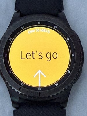 Samsung Galaxy Gear S3 Frontier Smart Watch SM R760 Bluetooth 46mm
