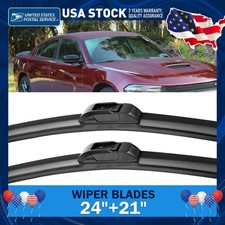 24 21 Front Windshield Bracketless Wiper Blades For 1999-2003 Lexus Rx300 Us
