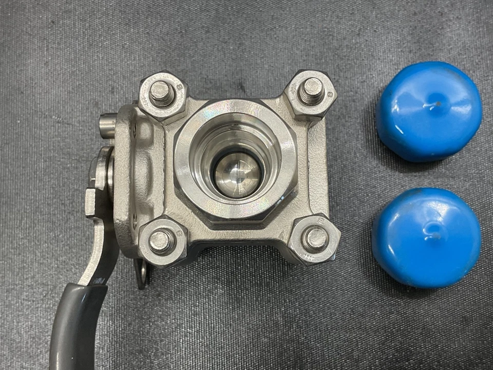 SVF 1/2" Stainless Steel Ball Valve CF8M CF3M SS316 TFM1600 Class 600 - Image 3 of 4