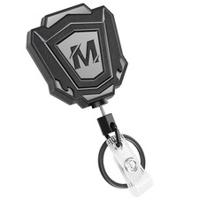 1 Pack Heavy Duty Retractable Keychain with Belt Clip Retractable ID Badge Hol