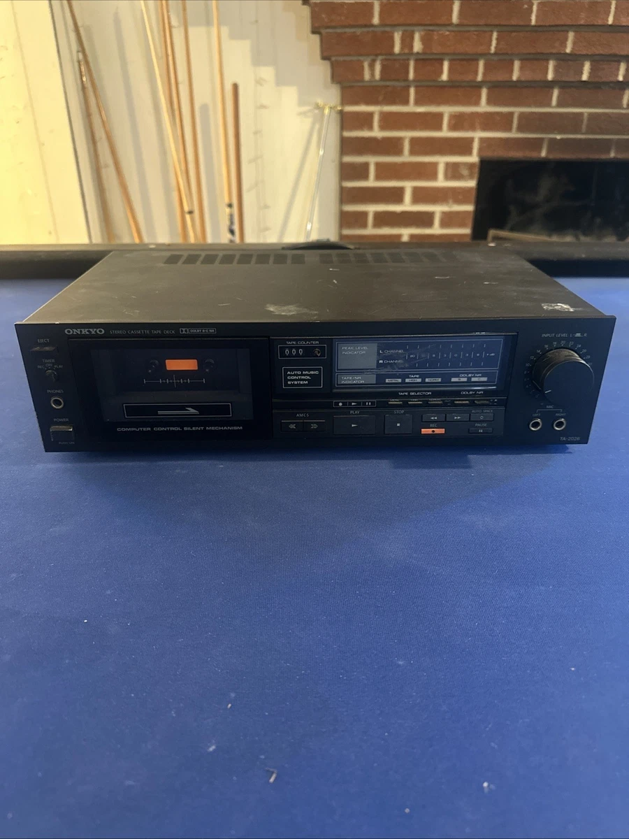 Onkyo Home Audio Cassette Tape Decks for sale - eBay Onkyo Home Audio Cassette Tape Decks for sale - eBay