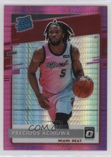 2020-21 Panini Donruss Optic Rated Rookie Hyper Pink Prizm Precious Achiuwa 14nf
