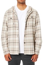 Katin Mens Harold Plaid Hooded Flannel CLEARANCE