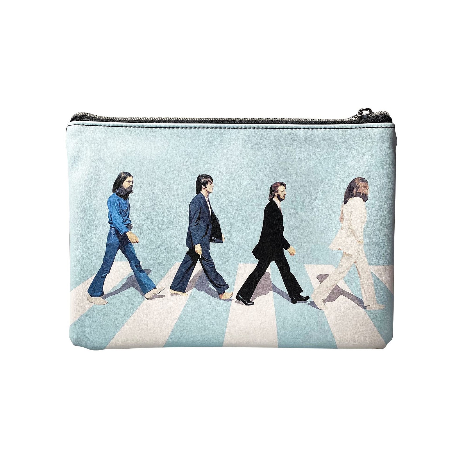 The Beatles Abbey Road Travel Zip Pouch 16cmx24cm Portable Organizer