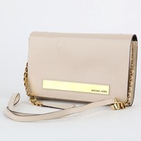 Michael Kors Damen UmhäNgetasche Leder Crossbody Bag Schultertasche Kettentasche