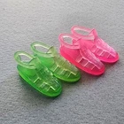 VTG Barbie Skipper Doll Jelly Shoes Sandals Lot Pink Green Fisherman Flats 90s