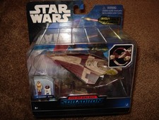 Star Wars Micro Galaxy Squadron  0014 Obi-Wan   s Jedi Starfighter Launch Edition