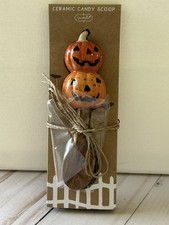 Mud Pie Halloween Pumpkin Candy Scoop Or Hall...