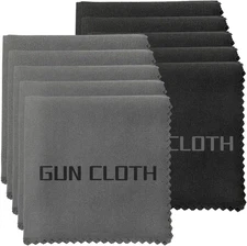 10 Pack Microfiber Gun Cleaning Cloth, 12"X12" Lint Free Gun Cleaning Rags, Reus