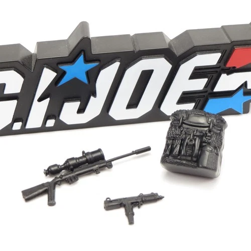 Low-Light Vintage 1986 GI Joe ARAH Figure Accessories Lot