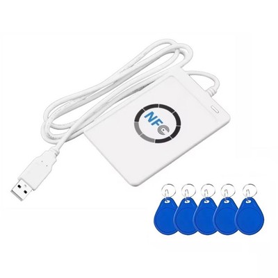 ACR122U RFID IC  Card Reader Duplicator + 5XCUID Schlüsselanhänger Writer K2930