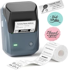 NIIMBOT B1 Label Maker Machine with Tape, Thermal Label Printer Easy to Use for 