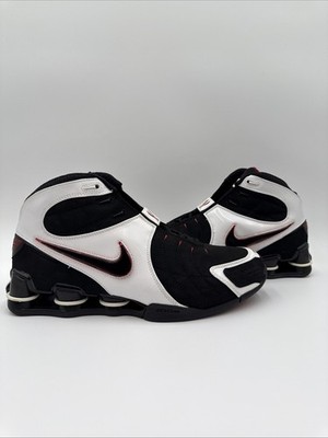 Nike Shox VC 5 Black Varsity Red White 2005 Size 10 Brand New 312764-001