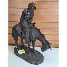 JTV131 - Frederic Remington Heavy Bronze Scul...