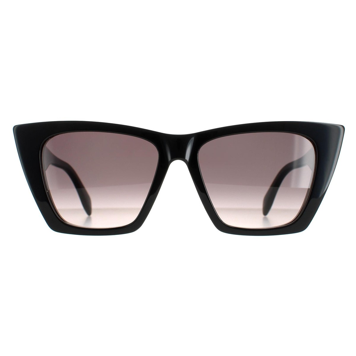 Alexander McQueen Sunglasses AM0299S 001 Black Gray | eBay