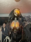 Home Accents 7’ Inferno Reaper retired Halloween Animatronic no box — photo 1