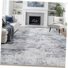 8x10 Area Rugs for Living Room Rug Washable: Abstract Large Rug for Dining