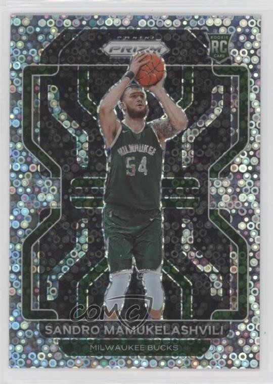 2021-22 Panini Prizm Fast Break Prizm Sandro Mamukelashvili #293 Rookie RC 0nn9