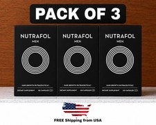 Pack Of 3 Men's Hair Growth Total 360 Capsules Free Shipping From USA
