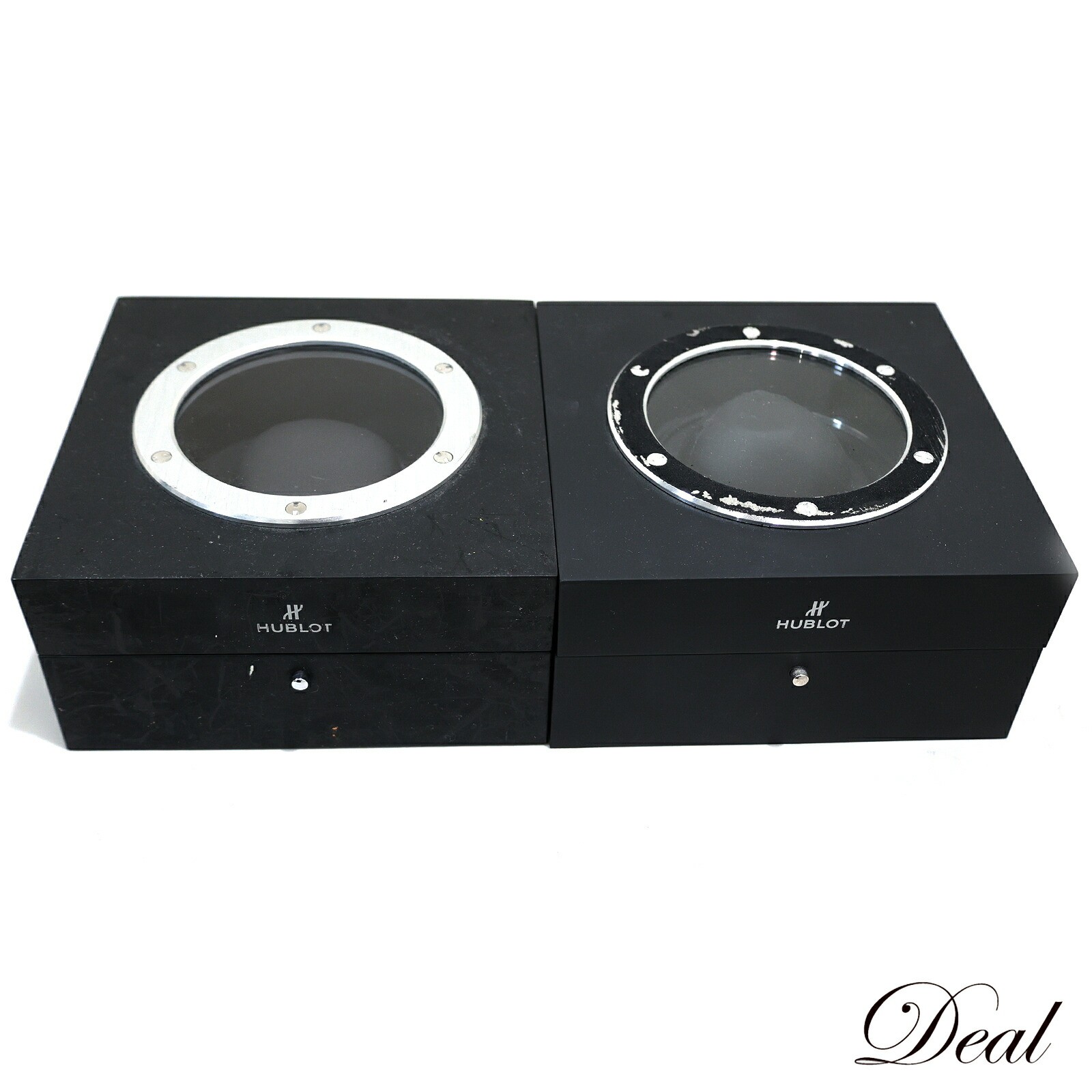 3. Hublot Watch Box Set Of 2 Black Men'S Parts
