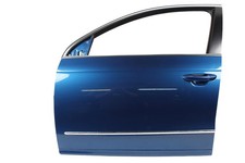 Tür vorne links VW Passat 3C B6 Fahrertür Fahrerseite Variant Limousine LC5C blu