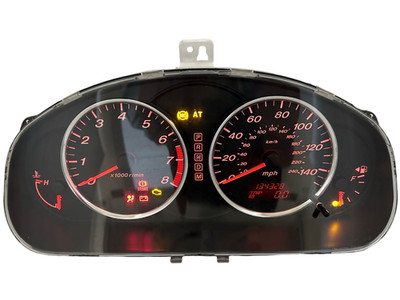 Speedometer Instrument Cluster Dash Panel Gauges 2006 & 07 Mazda 6 134,328 Miles