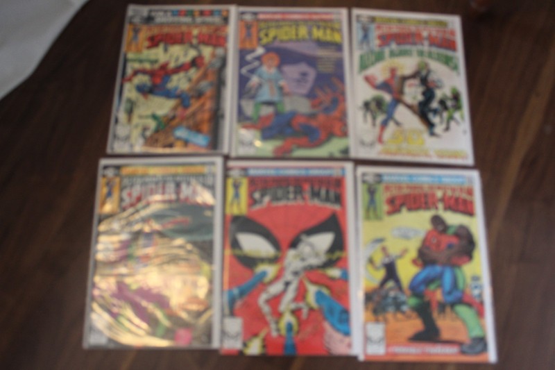 (MS) Marvel Spectacular Spiderman 47 48 50 51 52 53 - 6 Comic Set Run 8.0 1980