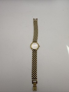 Authentic Vintage 1993 Ladies Seiko 1N00-0G90 Gold Plated Dress Watch - Untested / Spares