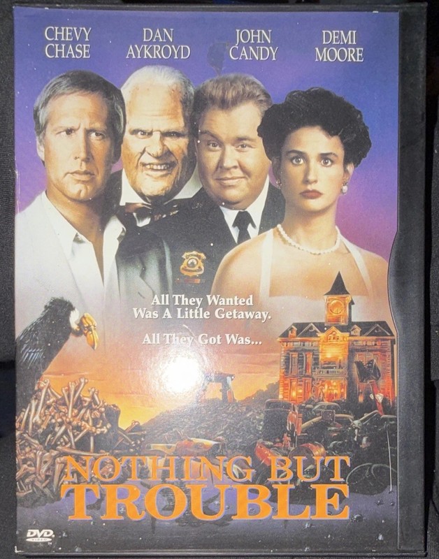 Nothing But Trouble DVD Movie w/ Chevy Chase, Dan Aykroyd, John Candy Tall Case