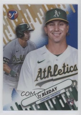 2023 Topps Pristine Fresh Faces Blue Refractor 52/75 JJ Bleday #7 Rookie RC 14im